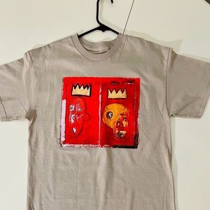 Jean-Michel Basquiat 'Red Kings" Mens Size Medium